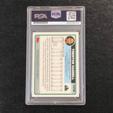 2006-07 Topps #174 Trenton Hassell Signed Card Auto PSA Slabbed Timberwolves
