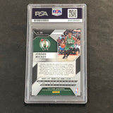2016-17 Panini Prizm #50 Jordan Mickey Signed Card AUTO PSA/DNA Slabbed Celtics