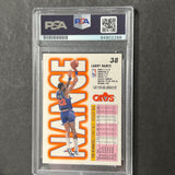1993-94 Fleer #38 Larry Nance Signed Card AUTO PSA Slabbed Cavaliers
