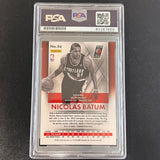 2013-14 Panini Titanium #56 Nicolas Batum Signed Card AUTO PSA Slabbed Blazers