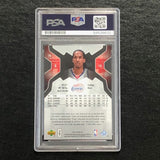 2007-08 SPx Basketball #74 Shaun Livingston Signed Card AUTO PSA Slabbed Clipper