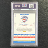 2012-13 NBA Hoops #291 Perry Jones  Signed Card Auto PSA Slabbed Thunder