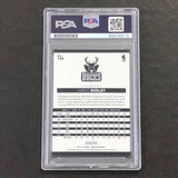 2014-15 NBA Hoops #166 Jared Dudley Signed Card AUTO PSA Slabbed Bucks