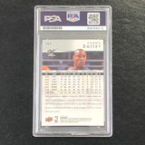 2008-09 Upper Deck First Edition #197 Caron Butler Signed Card AUTO PSA Slabbed