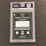 2013-14 Panini Pinnacle #30 Miroslav Raduljica Signed Card Auto PSA Slabbed Bucks
