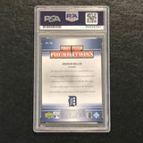 2007 Upper Deck First Edition #FPF-AM Andrew Miller Signed Card PSA Slabbed Auto