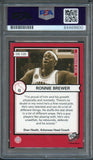 2006 Press Pass #OS1 Ronnie Brewer Signed Card AUTO PSA Slabbed Razorbacks