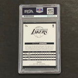 2014-15 NBA Hoops #175 Wesley Johnson Signed Card Auto PSA Slabbed