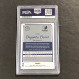 2016-17 Panini Optic #175 Deyonta Davis Signed Card AUTO PSA Slabbed RC Grizzlie