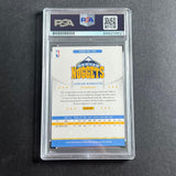 2012-13 Panini NBA Hoops #245 Jordan Hamilton Signed AUTO PSA Slabbed Nuggets