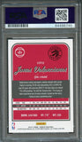 2016-17 Donruss Basketball #107 Jonas Valanciunas Signed Card AUTO PSA Slabbed T