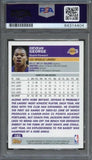 2003-04 Topps Collection #183 Devean George Signed Card AUTO PSA Slabbed