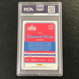 2016 Donruss #182 Diamond Stone Signed Card Auto PSA Slabbed RC Clippers