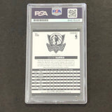 2014-15 NBA Hoops #133 Devin Harris Signed Card PSA Slabbed Mavericks