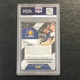 2016-17 Panini Prizm #190 C.J. Miles Signed Card Auto PSA Slabbed Pacers