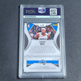 2019-20 Panini Prizm Red White and Blue #44 Terrence Ross Signed Card AUTO PSA S