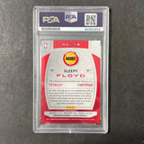 2013-14 Panini Totally Certified #18 Eric Sleepy Floyd Signed Card AUTO PSA Slab
