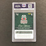 2012-13 Panini Prestige #76 Ersan Ilyasova Signed Card AUTO PSA Slabbed Bucks