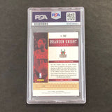 2013-14 Panini Elite #102 Brandon Knight Signed Card AUTO PSA Slabbed Bucks