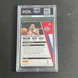 2011 Panini #48 Charlie Villanueva Signed Card Auto PSA Slabbed Pistons
