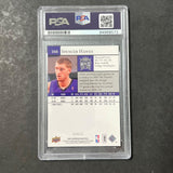 2009-10 Upper Deck #166 Spencer Hawes Signed Card AUTO PSA/DNA Slabbed Kings