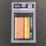 2007-08 Topps Basketball #10 Spencer Hawes Signed Card AUTO PSA/DNA Slabbed King