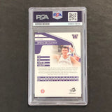 2007-08 PressPass #2 Spencer Hawes Signed Card AUTO PSA/DNA Slabbed Kings