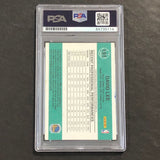2010-11 Panini Donruss #191 David Lee Signed Card AUTO PSA Slabbed Warriors