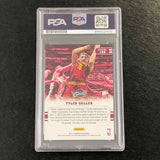 2012-13 Panini Marquee #160 Tyler Zeller Signed Card AUTO PSA Slabbed Cavaliers