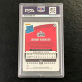 2018-19 Donruss Rated Rookie #152 JEROME ROBINSON Signed Card AUTO PSA Slabbed C
