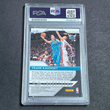 2018-19 Panini Prizm Silver #60 Frank Kaminsky Signed Card Auto PSA Slabbed Hornets