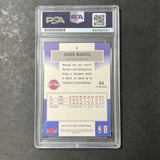2007-08 Fleer Basketball #4 Jason Maxiell Signed Card PSA Slabbed Pistons