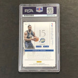 2014-15 Panini Excalibur #118 Derrick Favors Signed Card AUTO PSA Slabbed Jazz