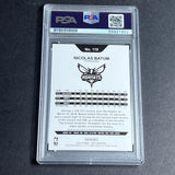 2018-19 NBA Hoops #119 Nicolas Batum Signed Card AUTO Grade 10 PSA Slabbed Horne