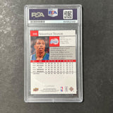 2009-10 Upper Deck #108 Sebastian Telfair Signed Card AUTO PSA/DNA Slabbed Clipp
