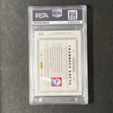 2012-13 Panini National Treasures #38 Thaddeus Young Signed Card PSA AUTO Slabbe
