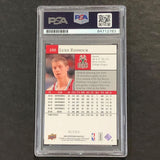 2009-10 Upper Deck #100 Luke Ridnour Signed Card AUTO PSA Slabbed Bucks