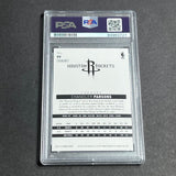 2013-14 Panini Hoops #99 Chandler Parsons Signed Card AUTO PSA/DNA Slabbed Rocke