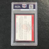 2009 Topps #151 Joel Anthony Signed Card AUTO PSA Slabbed Heat