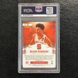 2016-17 Contenders Draft Picks #20 Malachi Richardson Signed Card AUTO PSA Slabb