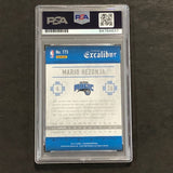2015-16 Panini Excalibur #173 Mario Hezonja Signed Rookie Card AUTO PSA/DNA Slab