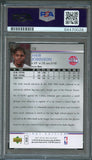 2007-08 Fleer #2 Amir Johnson Signed Card AUTO PSA Slabbed Pistons