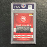 2015-16 PANINI PRIZM #157 Thabo Sefolosha Signed Card Auto PSA/DNA Slabbed Hawks