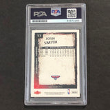2008-09 NBA Fleer #53 Josh Smith signed Auto Card PSA/DNA Slabbed Hawks
