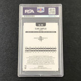 2017-18 NBA Hoops #189 Clint Capela Signed Card AUTO PSA/DNA Slabbed Rockets