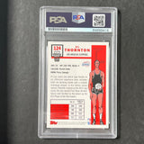 2007-08 Topps 50th Anniversary #124 Al Thornton Signed Card AUTO PSA Slabbed RC