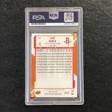 2008-09 Upper Deck MVP #55 Luis Scola Signed Card AUTO PSA/DNA Slabbed Rockets