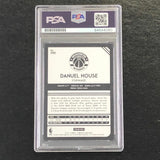 2016-17 Panini Complete#390 Danuel House Signed Card Auto PSA Slabbed Wizards