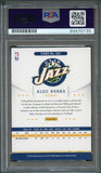 2012-13 NBA Hoops #233 Alec Burks Signed Card AUTO PSA Slabbed Jazz