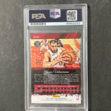 2015-16 PANINI COURT KINGS #63 Jonas Valanciunas Signed Card AUTO PSA Slabbed To